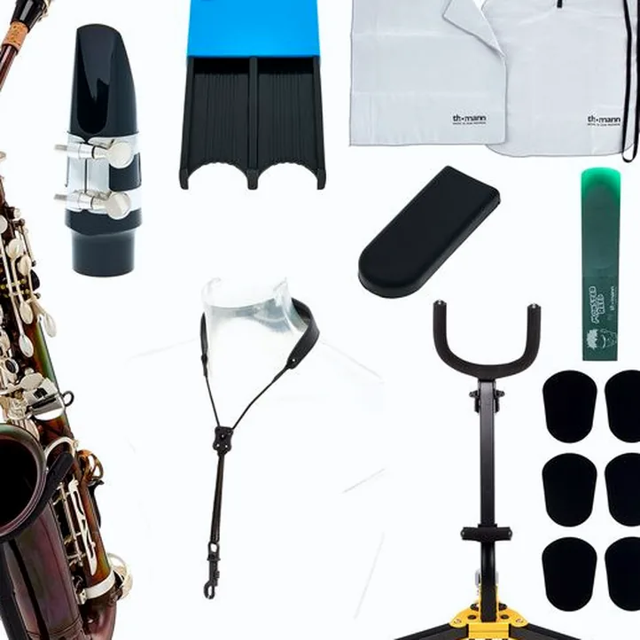 Thomann TAS-180 Vintage Alto Sax Set